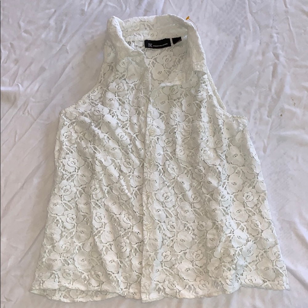 Lace Tank Top/Cover